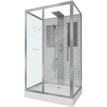 Душевая кабина Niagara Lux NG-7711WBK 120x90 без гидромассажа