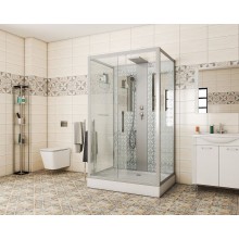 Душевая кабина Niagara Lux NG-7711WBK 120x90 без гидромассажа