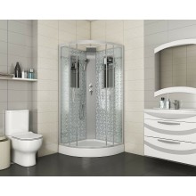 Душевая кабина Niagara Lux NG-7715WBK 90x90 без гидромассажа