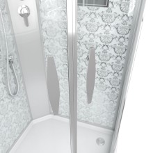 Душевая кабина Niagara Lux NG-7715WBK 90x90 без гидромассажа