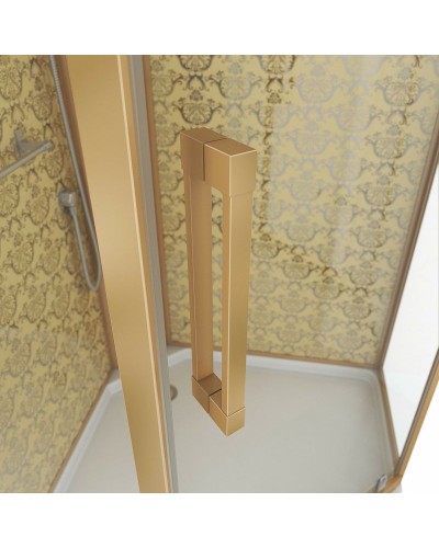 Душевая кабина Niagara Lux NG-7717GBK 100x100 без гидромассажа