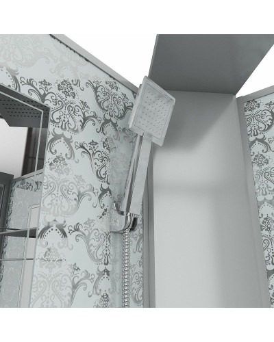 Душевая кабина Niagara Lux NG-7717WBK 100x100 без гидромассажа