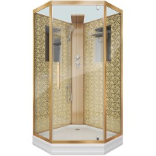 Душевая кабина Niagara Lux NG-7799GBK 90x90 без гидромассажа