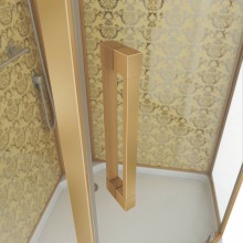 Душевая кабина Niagara Lux NG-7799GBK 90x90 без гидромассажа