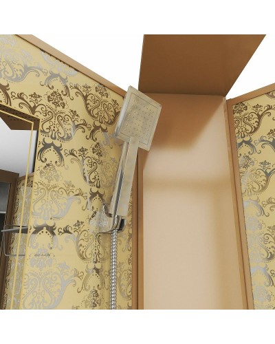 Душевая кабина Niagara Lux NG-7799GBK 90x90 без гидромассажа