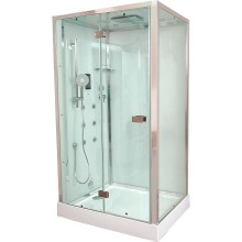 Душевая кабина Timo Premium 120x90 H-511R с баней с гидромассажем