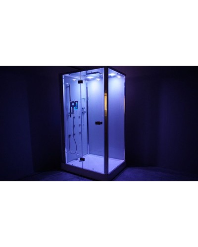 Душевая кабина Timo Premium 120x90 H-511R с баней с гидромассажем