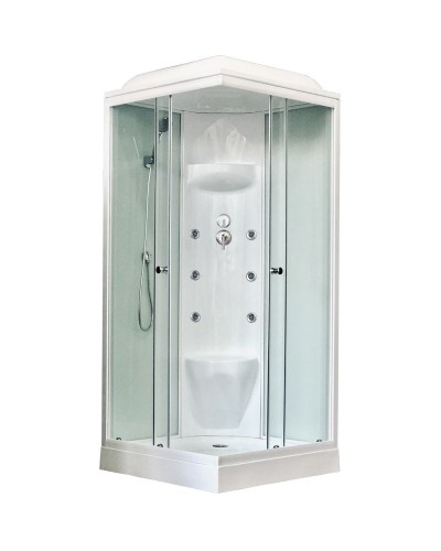 Душевая кабина Royal Bath HP 80х80 RB80HP7-WT с гидромассажем