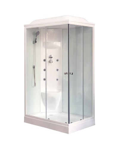 Душевая кабина Royal Bath HP 120х80 RB8120HP7-WT-L с гидромассажем
