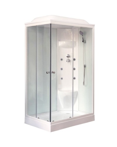 Душевая кабина Royal Bath HP 120х80 RB8120HP7-WT-R с гидромассажем