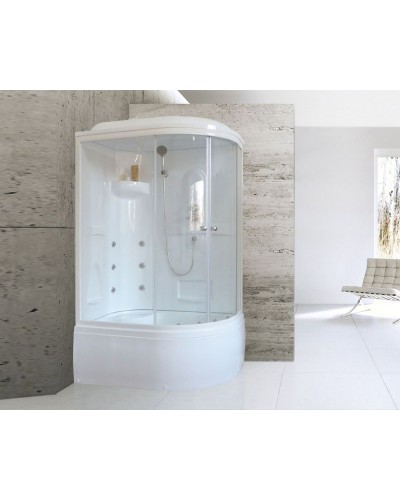 Душевая кабина Royal Bath BK 120х80 RB8120BK2-T-L с гидромассажем