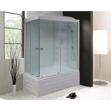 Душевая кабина Royal Bath BP 100х80 RB8100BP3-WC-R с гидромассажем