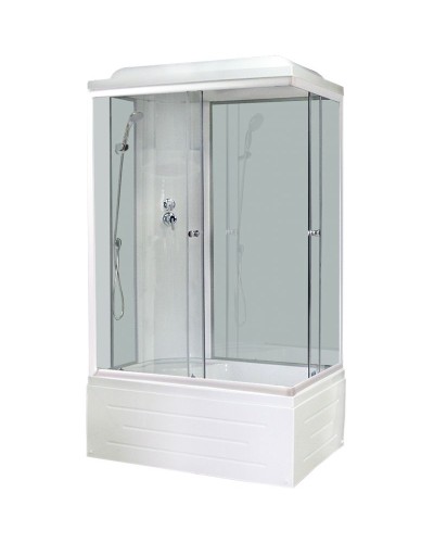 Душевая кабина Royal Bath BP 100х80 RB8100BP6-WT-L без гидромассажа