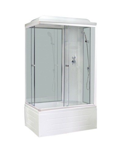 Душевая кабина Royal Bath BP 100х80 RB8100BP6-WT-R без гидромассажа
