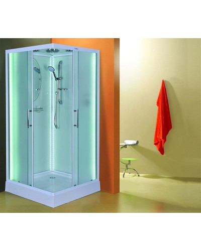 Душевая кабина 100х100х210 см Esbano ES-L100CKR