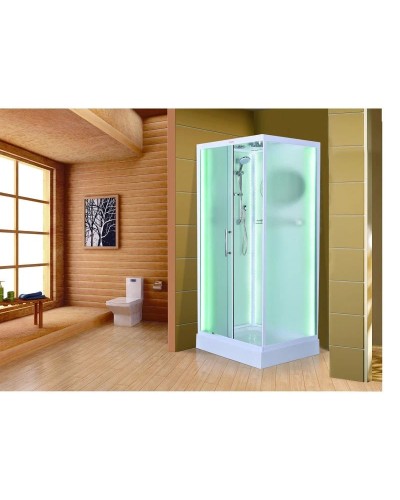 Душевая кабина 100х80х210 см Esbano ES-L108CKR