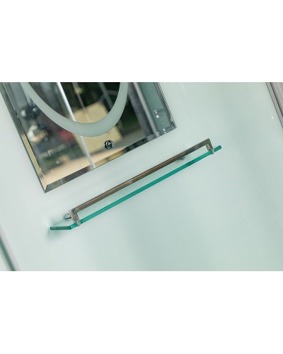 Душевая кабина WeltWasser WW500 Emmer 12015-2 120x120 10000004653 профиль Хром стекло прозрачное