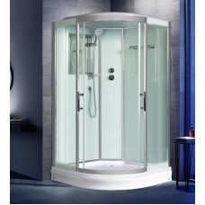 Душевая кабина WeltWasser WW500 Emmer 12015-2 120x120 10000004653 профиль Хром стекло прозрачное