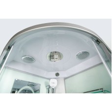 Душевая кабина WeltWasser WW500 Emmer 11055-2 110x110 10000004652 профиль Хром стекло прозрачное