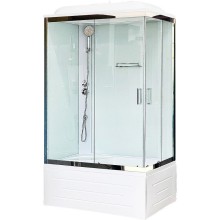 Душевая кабина Royal Bath 100x80 RB8100BP5-WT-CH-L без гидромассажа