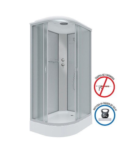 Душевая кабина Niagara Classic 120х80 NG-3312-14R без гидромассажа