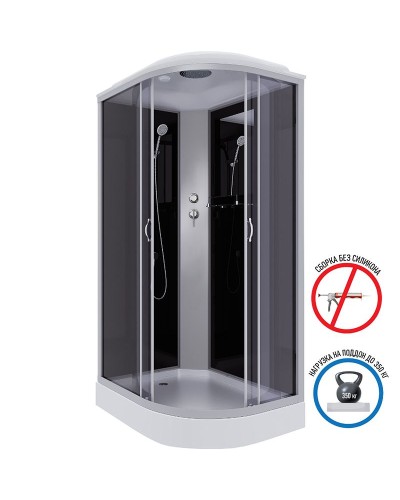 Душевая кабина Niagara Classic 120х80 NG-3512-14L без гидромассажа