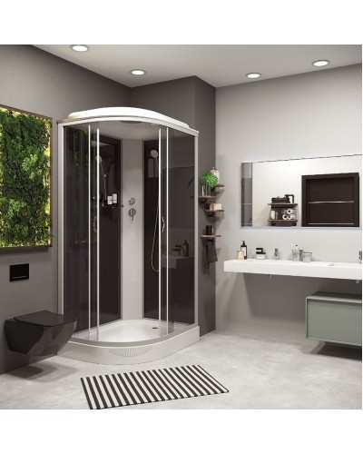 Душевая кабина Niagara Classic 120х80 NG-3512-14R без гидромассажа