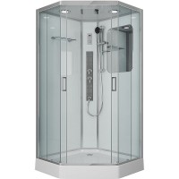Душевая кабина Niagara Premium 90x90 NG-6001-01GD с гидромассажем