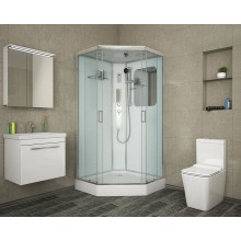 Душевая кабина Niagara Premium 90x90 NG-6001-01GD с гидромассажем