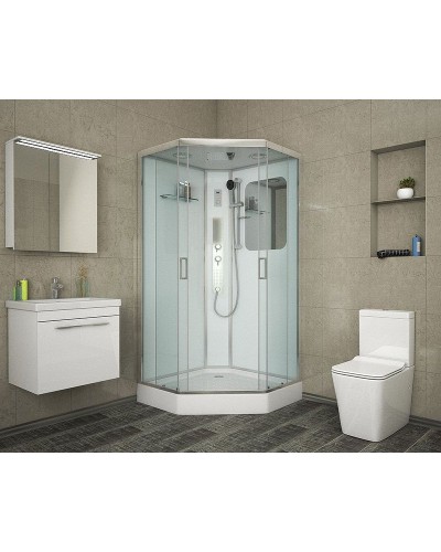 Душевая кабина Niagara Premium 90x90 NG-6001-01GD с гидромассажем