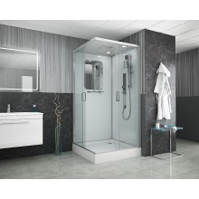 Душевая кабина Niagara Premium 90x90 NG-6001-01GQ с гидромассажем
