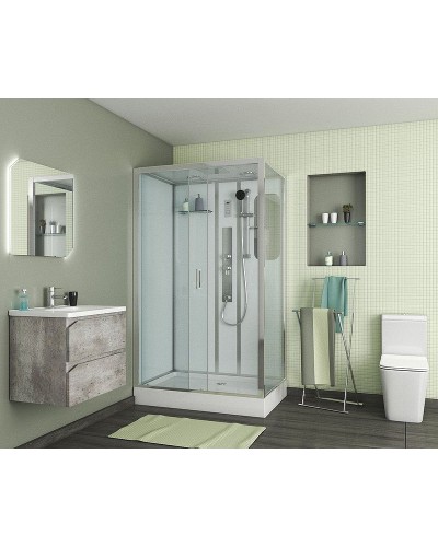 Душевая кабина Niagara Premium 120x80 NG-6012-01GQL с гидромассажем