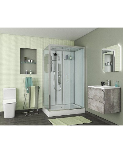 Душевая кабина Niagara Premium 120x80 NG-6012-01GQR с гидромассажем