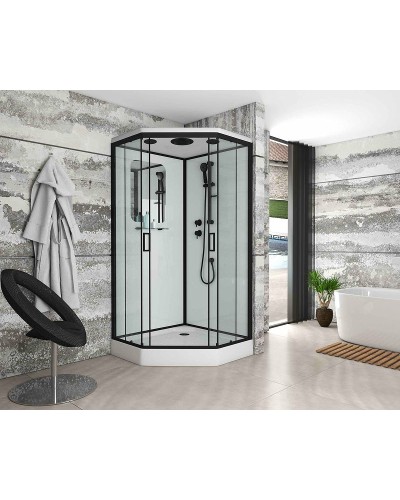 Душевая кабина Niagara Premium 90x90 NG-6901-01D Black без гидромассажа