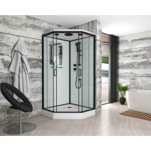 Душевая кабина Niagara Premium 100x100 NG-6902-01D Black без гидромассажа