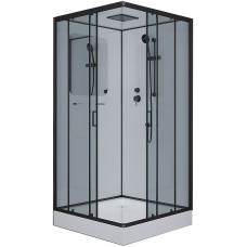 Душевая кабина Niagara Premium 90x90 NG-6901-01Q Black без гидромассажа