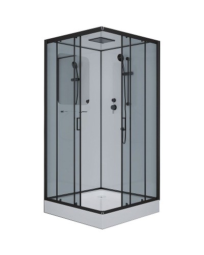 Душевая кабина Niagara Premium 90x90 NG-6901-01Q Black без гидромассажа