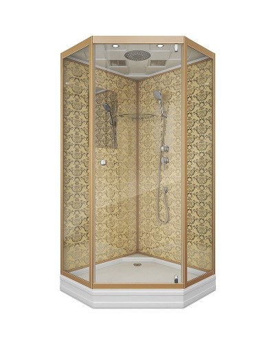 Душевая кабина Niagara Lux 90x90 NG-7701DG без гидромассажа