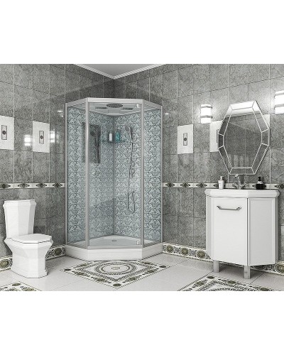 Душевая кабина Niagara Lux 90x90 NG-7701DW без гидромассажа