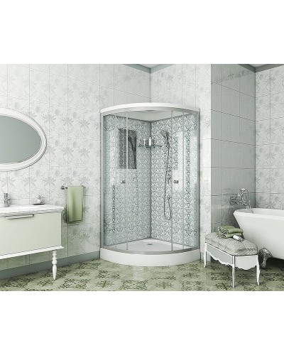 Душевая кабина Niagara Lux 90x90 NG-7701W без гидромассажа