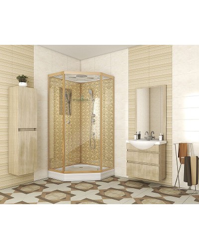 Душевая кабина Niagara Lux 100x100 NG-7702DG без гидромассажа