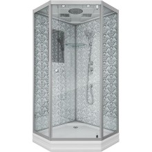 Душевая кабина Niagara Lux 100x100 NG-7702DW без гидромассажа