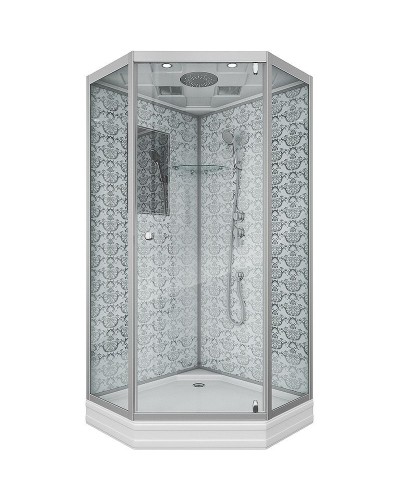 Душевая кабина Niagara Lux 100x100 NG-7702DW без гидромассажа