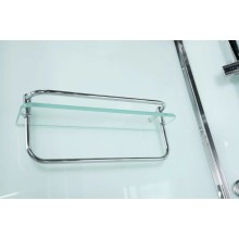 Душевая кабина 80х80х225 см BelBagno Uno прозрачное UNO-CAB-R-2-80-C-CR