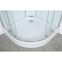 Душевая кабина 80х80х225 см BelBagno Uno прозрачное UNO-CAB-R-2-80-C-CR