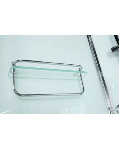 Душевая кабина 90х90х225 см BelBagno Uno прозрачное UNO-CAB-R-2-90-C-CR