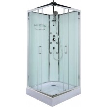 Душевая кабина 90х90х225 см BelBagno Uno прозрачное UNO-CAB-A-2-90-C-CR