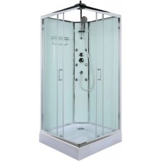 Душевая кабина 90х90х225 см BelBagno Uno прозрачное UNO-CAB-A-2-90-C-CR