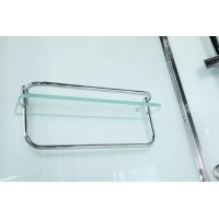 Душевая кабина 90х90х225 см BelBagno Uno прозрачное UNO-CAB-A-2-90-C-CR