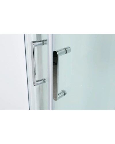 Душевая кабина 90х90х225 см BelBagno Uno прозрачное UNO-CAB-A-2-90-C-CR